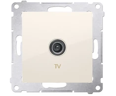Kontakt Simon GN.ANT.TV 1-KR.MOD.CREAM SIMON54