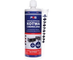 Poliesterio inkaras PSG 71.410 410 ml su maišytuvu