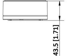 Laikiklis adapter Hikvision DS-1280ZJ-XS-Y(O-STD)