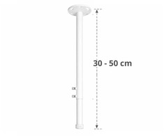 Laikiklis Camsafe CS10-PS balta