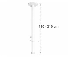 Carruzzo Laikiklis Camsafe CS30-PS balta
