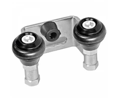 PSG 60.022 42 mm viršutinė rankena stumdomiems vartams (2 ritinėliai)