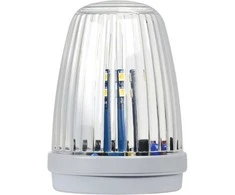 Proxima LED lempa ROOSTER Baltas su 433,92 MHz antena (12-24V AC/DC arba 230V AC) šviečia geltonai