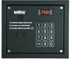 Laskomex CP-2503R juodas garso skydelis su RFID raktų skaitytuvu