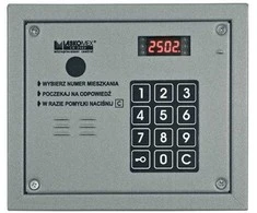 Laskomex CP-2503R sidabrinis garso skydelis su RFID raktų skaitytuvu