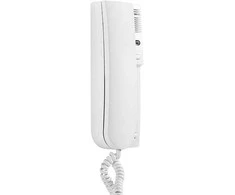 Laskomex LY-8M balta Unifon cyfrowy su sygnalizacją wywołania - LED, regulacją głośności, ster.bramą