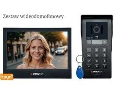 „Laskomex“ 2 laidų IP vaizdo domofono komplektas GEMINI ZEST