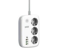 Išmanusis Maitinimo Pritaisas - Newell Power Office WiFi PD 30W 3 Lizdai 4 USB Prievadai