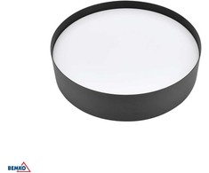 Luxmena 10-20W LED plafonas CELIA, baltas, 3000/4000K, IP54, su judesio davikliu
