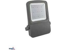 Luxmena 100W LED prožektorius CAMPUS, pilkas, 4000K, IP66