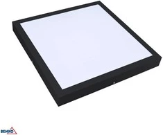 Bemko 24-34W LED paviršinė panelė GRANDER, balta, 3000K/4000K/6500K, IP44