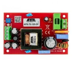 SMPS 12V 6A 72W ATTE APS-70-120-OF maitinimo šaltinis