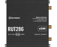 Maršrutizatorius Teltonika RUT286 router pramoninis 4G / LTE (RUT286AAAAA0)