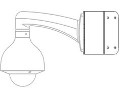 Miton Laikiklis adapter narożny MT-P151