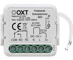 OXT mini be įtampos relės modulis AC 230V DC 5V 12-48V WiFi TUYA