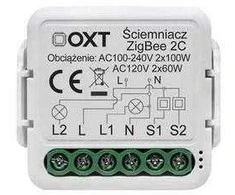 OXT OXT mini dimerio modulis 2 grandinėms ZigBee TUYA
