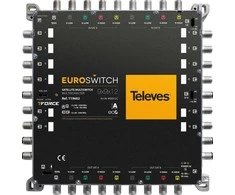 Daugiafunkcis jungiklis Televes EUROSWITCH 9x9x12, nuoroda 719602