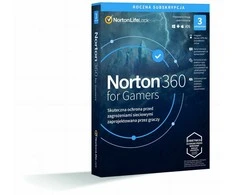 Norton 360 for Gamers BOX PL 3-urządzenia, 12-miesięcy