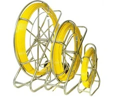 Extralink Oem STIKLO PLUOŠAS KABELIUI TRAUKTI 8mm / 150m (NUOTOLINIS / PLIENAS) PE + STOVAS