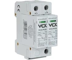 Ogranicznik przepięć fotowoltaiczny DC PV30 klasy T2 (C) 2P 1000V VCX