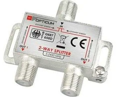„Opticum“ skirstytuvas 1-2 DVB-T SAT 2x1