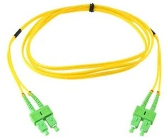 Qoltec SC/APC šviesolaidinis pataisymo laidas - SC/APC | Vienmodis | 9/125 | G652D | Dvipusis | 1,5 m