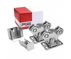PSG 60.00P.80 vežimėlio paketas stumdomiems vartams 80x80x5 mm bėgiui
