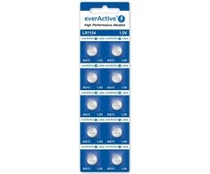 Baterijos AG13 / G13 / LR44 / LR1154 everActive 1,5V (blisterinė pakuotė, 10 vnt.)
