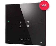Jutiklinis skydelis WiFi SMART PANEL 4B juodas Grenton