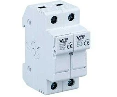 2 polių saugiklių bazė VCX CF PV32 2P