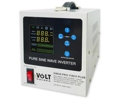 VOLT POLSKA SINUSPRO 1100E PLUS 12/230V (700/1100W) keitiklis [AGM, GEL, LiFePO4]
