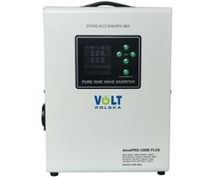 VOLT POLSKA SINUSPRO 1200E PLUS 12V 800/1200W LiFePO4 keitiklis, MENIU