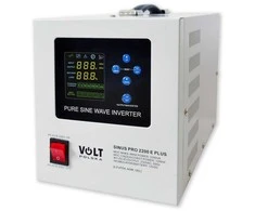 VOLT POLSKA SINUSPRO 2200E PLUS 12/230V (1200/2200W) [AGM, GEL, LiFePO4] keitiklis