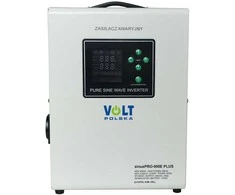VOLT POLSKA SINUSPRO 900E PLUS 12V 600/900W LiFePO4 keitiklis, MENU