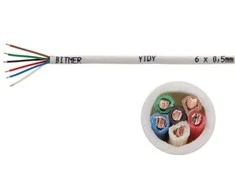 Bitner ytdy domofono signalizacijos kabelis 6x0,5 - 100m