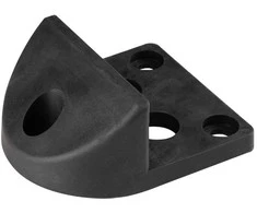 Przykręcany stoper do bramy PSG 61.191 (130x150/H65) powlekany gumą