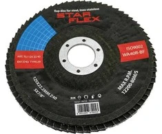PSG Tarcza listkowa Star Flex T29 125-22 gran 40 INOX TLI1252240