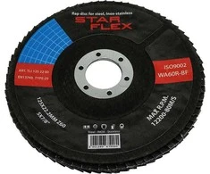 PSG Tarcza listkowa Star Flex T29 125-22 gran 60 INOX TLI1252260