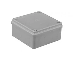 Hermetiška dėžutė 100 x 100 x 50 be riebokšlių, IP65, be halogenų, pilka PAWBOL S-BOX 116