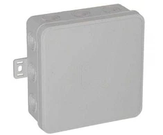 Tuščia ant paviršiaus montuojama dėžutė su 12 įvadų VIPLAST V7 click Baltas IP54 100x100x41mm 037-01