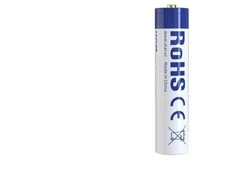 R03 / AAA 1,5 V Xtar 750 mAh baterijos (4 vnt. dėžutė) su apsauga