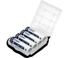 Įkraunamos baterijos R06 / AA 1.5V Xtar 2000mAh (4 vnt. dėžutėje) su apsauga