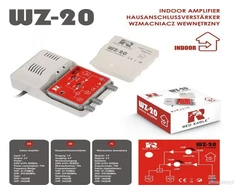 Red Eagle Raudona Eagle Stiprintuvas DVB-T/T2 WZ-20 Raudonas EAGLE