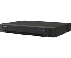 AHD, HD-CVI, HD-TVI, CVBS, IP REGISTRATORIUS IDS-7204HUHI-M1/PXT/4A+4/1ALM 4 KANALAI AcuSense PoC Hikvision