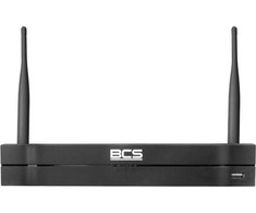 BCS BCS-L-NVR0401-4KE-W(2L) tinklinis vaizdo įrašymo įrenginys (NVR) 1U Juoda