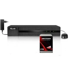 Hikvision Network video recorder HILOOK NVR-8CH-4MP/8P Juodas