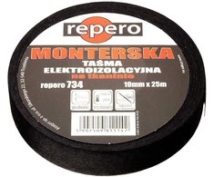 Blue Line REPERO 734 MONTAŽO JUOSTA, ŠAFRONO SPALVA 19 MM x 25 M