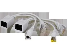 Pulsar P-PoE1 PoE adapterių rinkinys su RJ45 ir 2.1/5.5 jungtimis