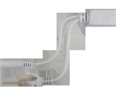 Pulsar P-PoE1 PoE adapterių rinkinys su RJ45 ir 2.1/5.5 jungtimis