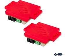 Aktyvių keitiklių rinkinys, skirtas Ethernet ir PoE ATTE xCOAX4-SET perdavimui